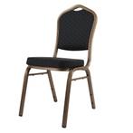 Stackchair – Zwart A46 Stapelstoel – Stapelbare Horecastoel, Ophalen of Verzenden, Nieuw in verpakking