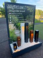 LightLux moderne buitenverlichting gemaakt in Nederland, Tuin en Terras, Buitenverlichting, Minder dan 50 watt, Staande lamp, Nieuw