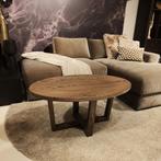 Ovale eiken salontafel | 8 kleuren | Diverse poten, Huis en Inrichting, Tafels | Salontafels, 100 tot 150 cm, Eikenhout, Nieuw