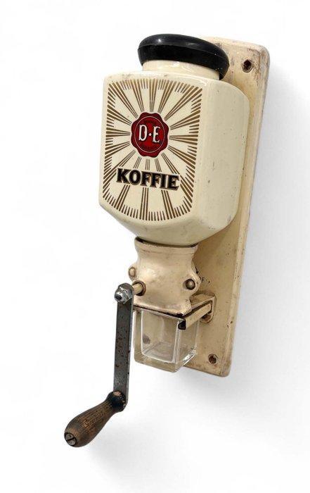 Douwe Egberts - Koffiemolen - Aardewerk, Hout, Metaal - Wand, Antiek en Kunst, Antiek | Keukenbenodigdheden