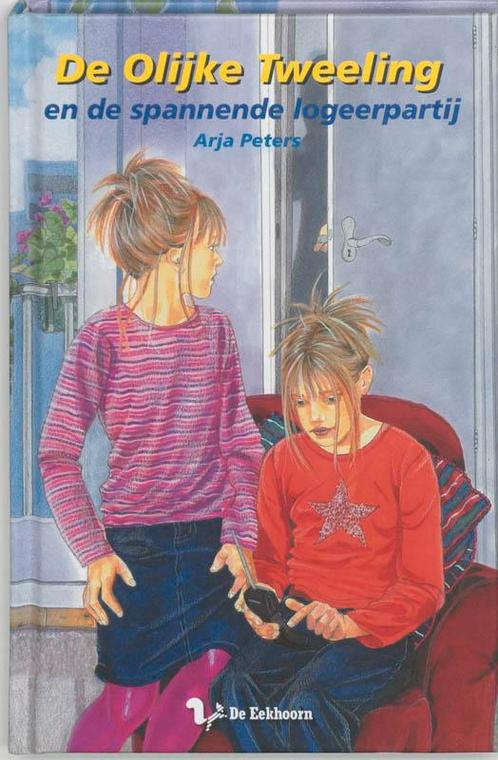 De olijke tweeling en de spannende logeerpartij, Boeken, Kinderboeken | Jeugd | 10 tot 12 jaar, Gelezen, Verzenden