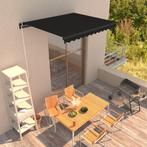 vidaXL Luifel handmatig uittrekbaar 350x250 cm antraciet, Tuin en Terras, Verzenden, Nieuw