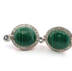 Zonder minimumprijs - Oorbellen - 9 kt. Roségoud, Zilver -, Nieuw