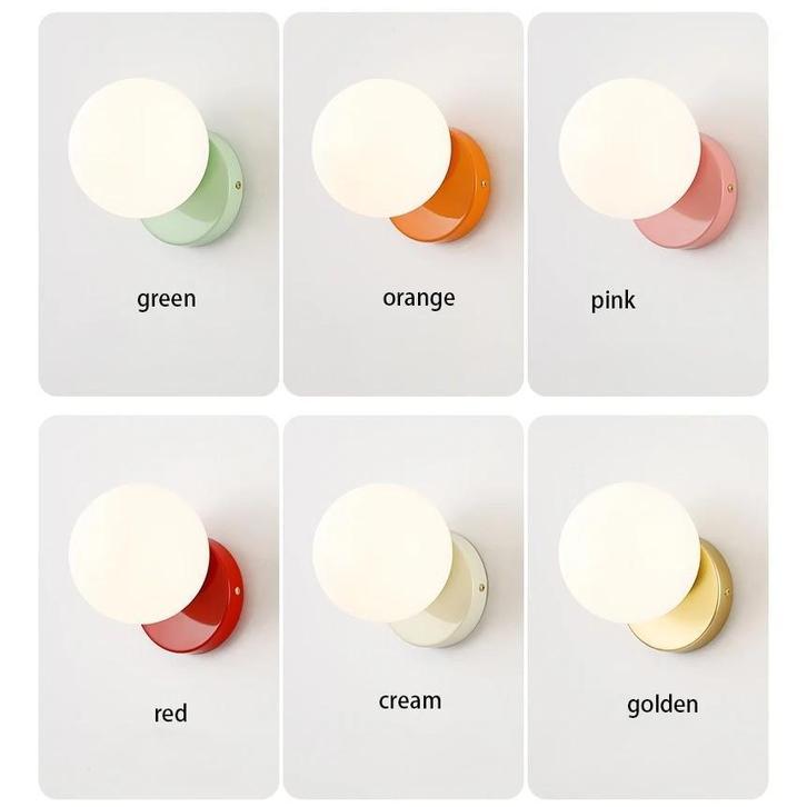 Scandinavische Wandlamp LED Wit Glas Minimalistisch, Huis en Inrichting, Lampen | Wandlampen, Nieuw, Verzenden