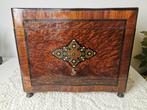 Armadietto bar - Osso, Ottone, Radica di noce - 33x27 cm -