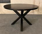 Eettafel Essenhout Rond met Spinpoot | Rond-120 cm, Huis en Inrichting, Tafels | Eettafels, Ophalen of Verzenden, Nieuw