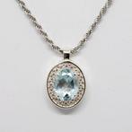 Zonder Minimumprijs - Halsketting Zilver - 1.97ct. tw., Sieraden, Tassen en Uiterlijk, Kettingen, Nieuw