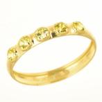 Zonder Minimumprijs - Ring - 14 karaat Geel goud Citrien, Sieraden, Tassen en Uiterlijk, Ringen, Nieuw