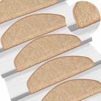 vidaXL Trapmatten 15 st 65x21x4 cm Lichtbruin Halfrond Groot, Verzenden, Nieuw