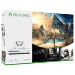 Xbox One S 1TB Pack-Assassins Creed Origins & Rainbow Six, Ophalen of Verzenden, Zo goed als nieuw