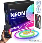 Lideka® - RGBIC Neon LED Strip 3 Meter - IP68 Voor Buiten -, Huis en Inrichting, Lampen | Overige, Ophalen of Verzenden, Zo goed als nieuw