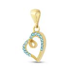 Zonder Minimumprijs - Hanger - 14 karaat Geel goud, Sieraden, Tassen en Uiterlijk, Antieke sieraden