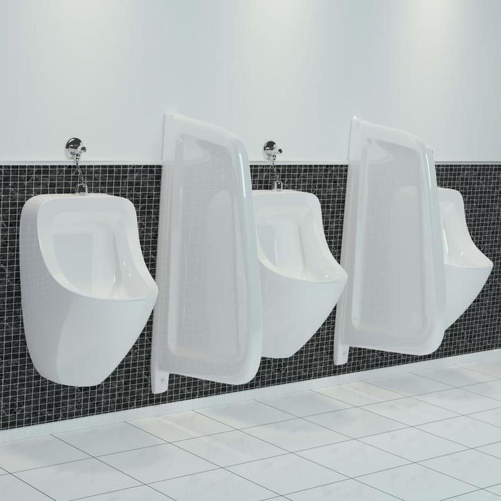 vidaXL Urinoirschot keramiek wit, Doe-het-zelf en Verbouw, Sanitair, Nieuw, Verzenden