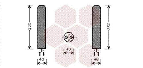 AIRCO DROGER VOOR CHEVROLET AVEO T255 2008-2011 96539636, Auto-onderdelen, Airco en Verwarming, Nieuw, Ophalen of Verzenden