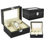 Ruhhy Horloge-organizer met 3 Vakken - Bescherming en Sti..., Huis en Inrichting, Woonaccessoires | Kapstokken, Ophalen of Verzenden
