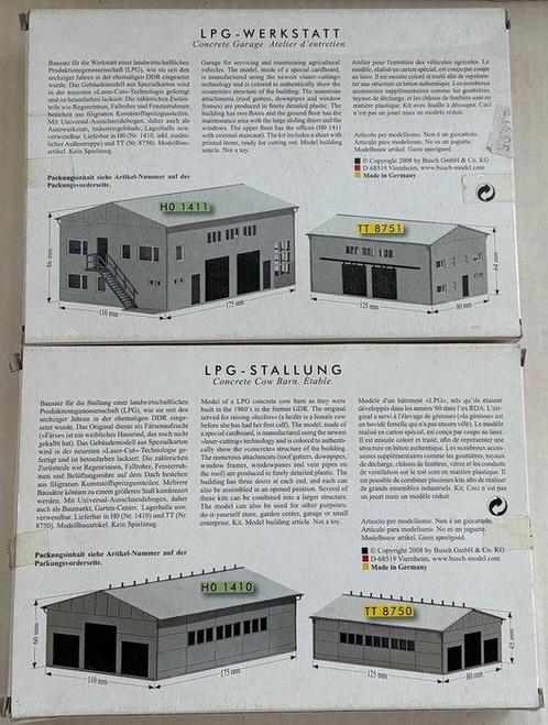 Busch TT - 8750/8751 - Modeltrein bouwpakketten (2) - LPG, Hobby en Vrije tijd, Modeltreinen | H0