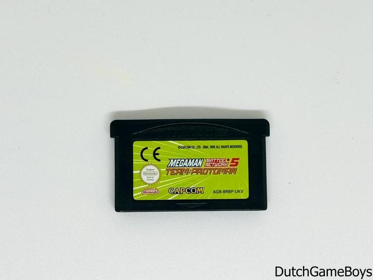 Gameboy Advance / GBA - MegaMan - Battle Network 5 - Team Pr, Spelcomputers en Games, Games | Nintendo Game Boy, Gebruikt, Verzenden