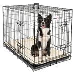 MaxxPet Hondenbench met Plaid - Zwart - Incl. Plaid - 107..., Verzenden, Nieuw