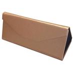 Fako Bijoux - Brillenkoker - Opvouwbaar - 16x7x6.5cm - Goud, Verzenden, Nieuw
