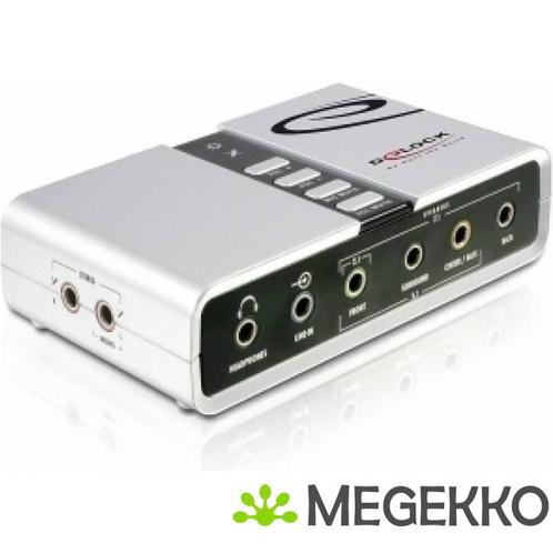 Delock 61803 USB-klankbox 7.1, Computers en Software, Geluidskaarten, Nieuw, Verzenden