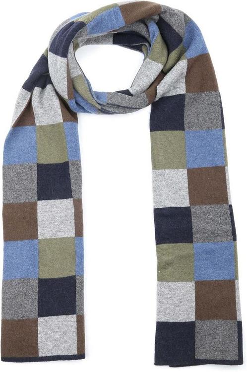 Profuomo Sjaal Wol Ruiten maat one size Heren, Kleding | Heren, Mutsen, Sjaals en Handschoenen, Nieuw, Verzenden