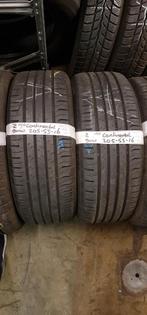 2x 205-55-16 Continental Zomer 5.2mm €30 Per Band 205 55 16, Ophalen, Gebruikt, 16 inch, 205 mm