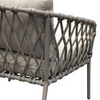 Monte Rosa lounge tuinstoel naturel bruin rope, Ophalen of Verzenden, Nieuw