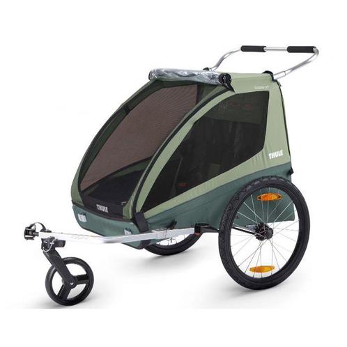 Thule Coaster 2 Xt Fietskar Basil / Mallard Green, Fietsen en Brommers, Fietsaccessoires | Aanhangers en Karren, Nieuw, Verzenden