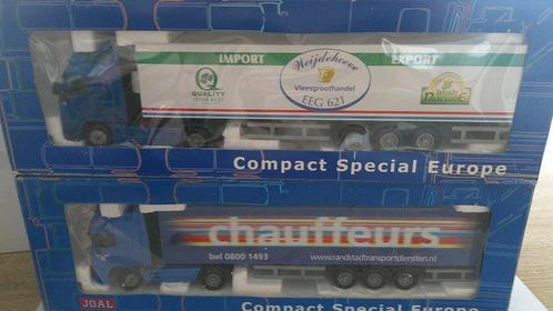 Joal 1:50 - Model vrachtwagen (2) - Compact Special Europe, Hobby en Vrije tijd, Modelauto's | 1:5 tot 1:12