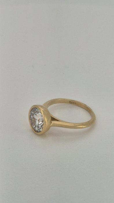 Zonder Minimumprijs - Ring - 14 karaat Geel goud - 3.06ct., Sieraden, Tassen en Uiterlijk, Ringen