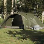 vidaXL Koepeltent 6-persoons waterdicht olijfgroen, Caravans en Kamperen, Verzenden, Nieuw, Tot en met 2