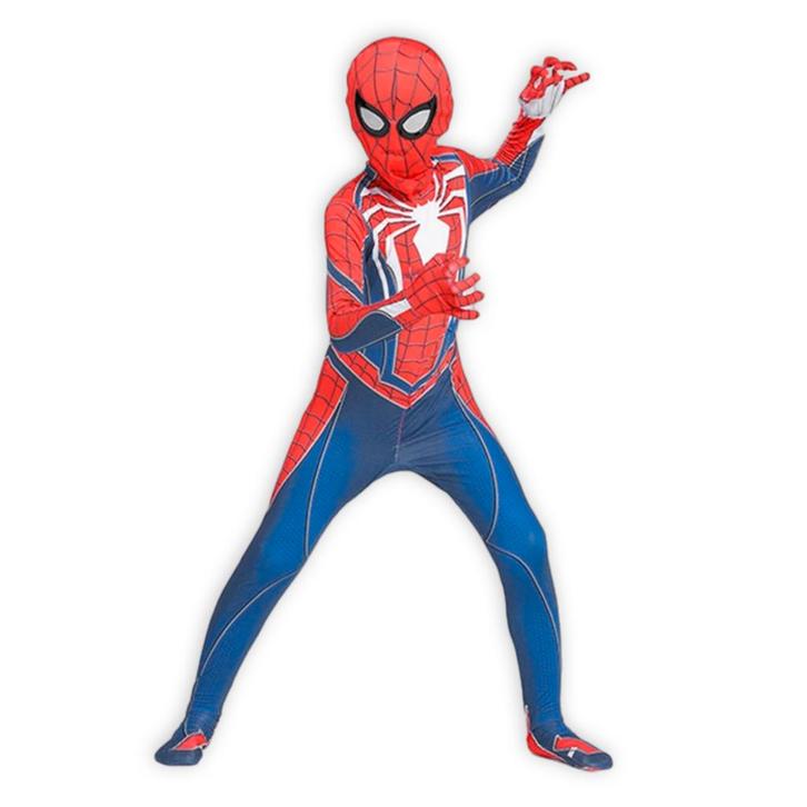 Spider-Man Gamesuit - 110-116 (4-5 Jaar) - Verkleedkleding, Kinderen en Baby's, Carnavalskleding en Verkleedspullen, Nieuw, Ophalen of Verzenden