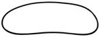 Volvo Rubber voorruitrubber 445 1954-1960 Volvo onderdeel 96, Verzenden, Nieuw, Volvo
