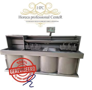 Gereviseerde Kiremko HR bakwand / friteuse 2x 3 manden + bkp beschikbaar voor biedingen