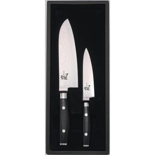 Yaxell Ran Messenset - Giftset - 2-delig - Santoku 16,5 c..., Huis en Inrichting, Keuken | Bestek, Nieuw, Ophalen of Verzenden