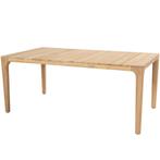 Liam dining tuintafel 180x100xH75 cm teak Taste 4SO, Ophalen of Verzenden, Nieuw, Teakhout