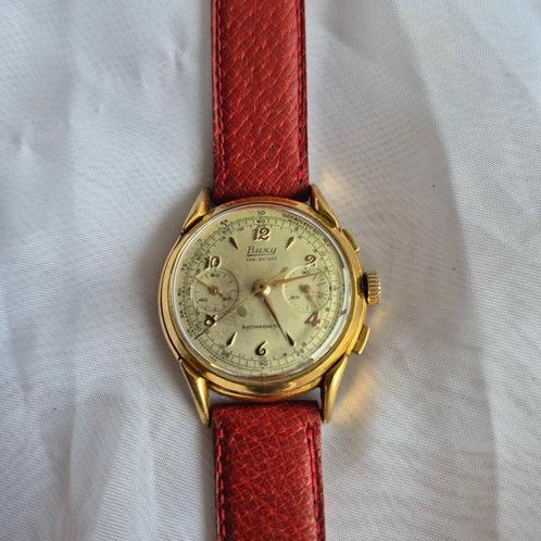buxy - landeron 248 - Zonder Minimumprijs - Heren - 1950, Sieraden, Tassen en Uiterlijk, Horloges | Heren