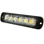 6 LEDs flitser oranje 10-30V  R10, Auto diversen, Verzenden, Nieuw