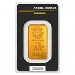 20 gram - Goud - 20 Grams .9999 Fine Gold Bar Argor Heraeus, Postzegels en Munten, Edelmetalen en Baren