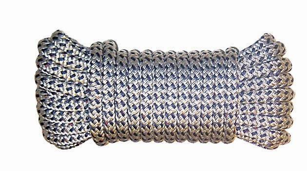 U rope Landvast Deluxe - 16 mm - 15 meter - wit/navy, Watersport en Boten, Accessoires en Onderhoud, Ophalen of Verzenden