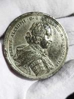 Rusland. Medal Capture of Narva 1704 / Tin-Alloy, engraved