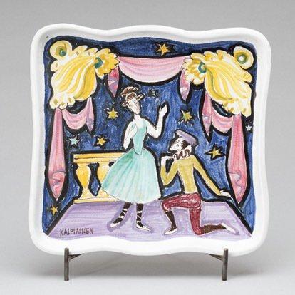 Schotel - Keramiek - Birger Kaipiainen, Antiek en Kunst, Antiek | Glas en Kristal