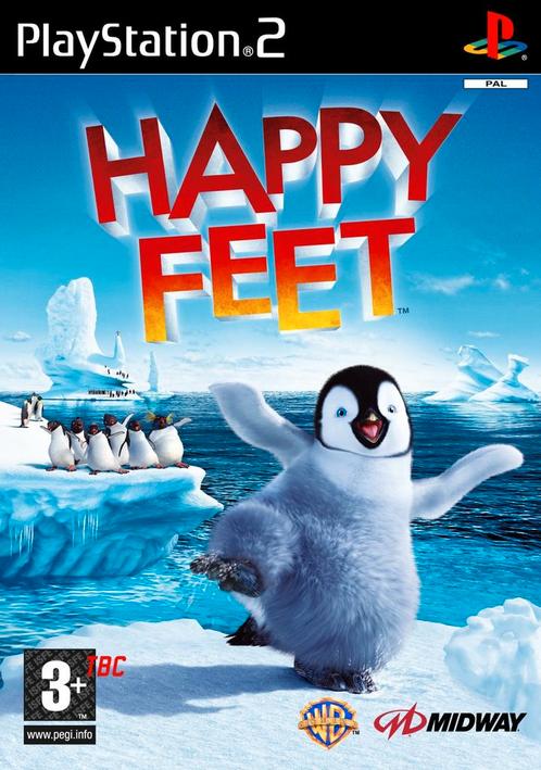 Playstation 2 Happy Feet, Spelcomputers en Games, Games | Sony PlayStation 2, Zo goed als nieuw, Verzenden