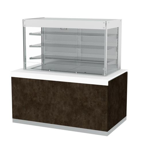 GGM Gastro | Koelvitrine PRAG - 1400mm - 3 planken - incl. |, Witgoed en Apparatuur, Koelkasten en IJskasten, 140 tot 160 cm, Verzenden