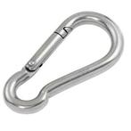 Karabijnhaak / carabiner 11x120mm - gegalvaniseerd, Doe-het-zelf en Verbouw, IJzerwaren en Bevestigingsmiddelen, Ophalen of Verzenden