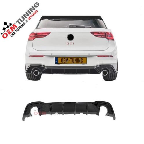Golf 8 clubsport Diffuser | GTI GTE GTD R Line | Hoogglans |, Auto-onderdelen, Carrosserie en Plaatwerk, Nieuw, Volkswagen, Achter