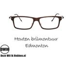 DWIH - Houten brilmontuur - Edmonton - Ebben, Nieuw