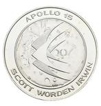 wereld. ND Medaille Apollo 15 - 25g , (.1000) (Zonder