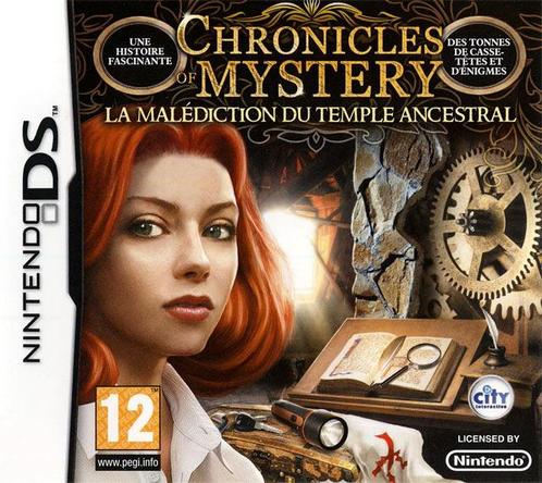 Chronicles Of Mystery De Vloek Van De Oude Tempel-Standaard, Spelcomputers en Games, Games | Nintendo DS, Zo goed als nieuw, Ophalen of Verzenden