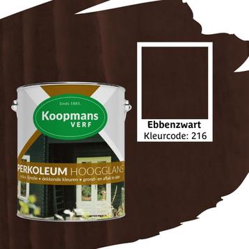 Azalps Outlet: Koopmans Perkoleum Ebbenzwart Hoogglans beschikbaar voor biedingen